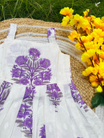 Load image into Gallery viewer, Lavender Bloom - Cotton Frock 4 - 5 yrs

