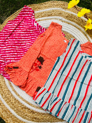 Frill tops Set 3 - 4yrs (pack of 3)