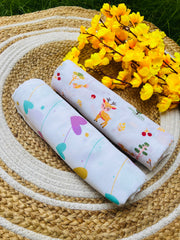 Combo - Muslin Baby Swaddle