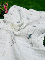 Load image into Gallery viewer, Cuddle Bunny - Muslin Baby Towel
