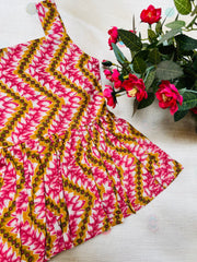 Flutter Flush - Cotton Frock 0 to 6m