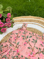 Load image into Gallery viewer, Powder Blush - Cotton Frock 3 - 4 yrs
