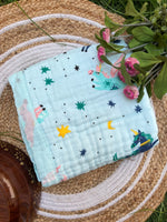 Load image into Gallery viewer, Unicorn World - Muslin Baby Blanket
