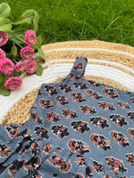 Load image into Gallery viewer, Grey Glow - Cotton Frock 3 - 4 yrs
