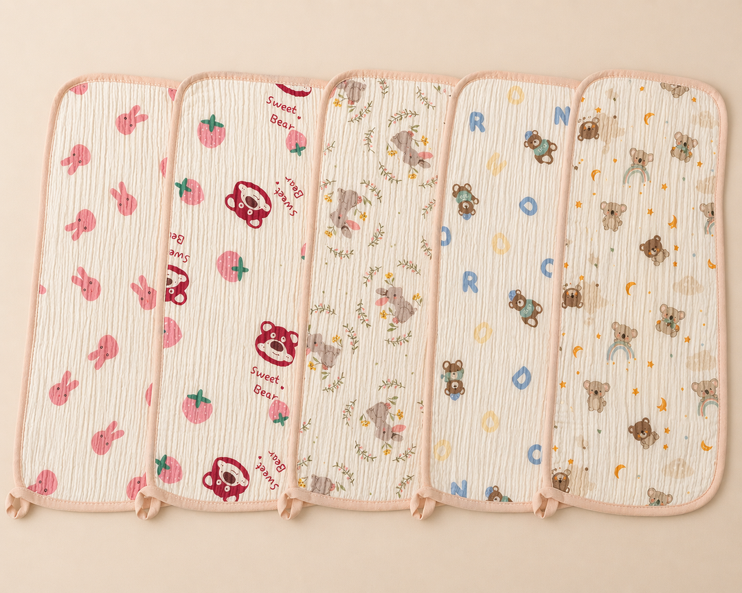 Muslin Burp Cloth - Pack of 2