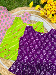 Frill tops 4 - 5yrs (pack of 3)