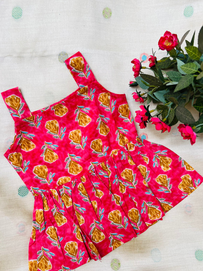 Rose - Cotton Frock 0 to 6m