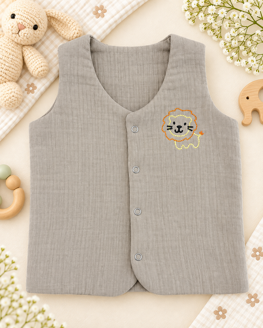 Muslin Cotton Jabla/Vest
