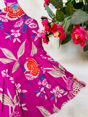 Flower Rush - Cotton Frock 0 to 6m