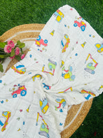 Load image into Gallery viewer, Little Rider - Muslin Baby Towel