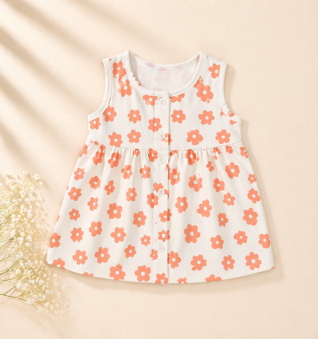 Baby Cotton Dress - Daisy World