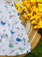 Load image into Gallery viewer, Dono World - Muslin Frock 6 to 12M
