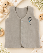 Load image into Gallery viewer, Muslin Cotton Jabla/Vest