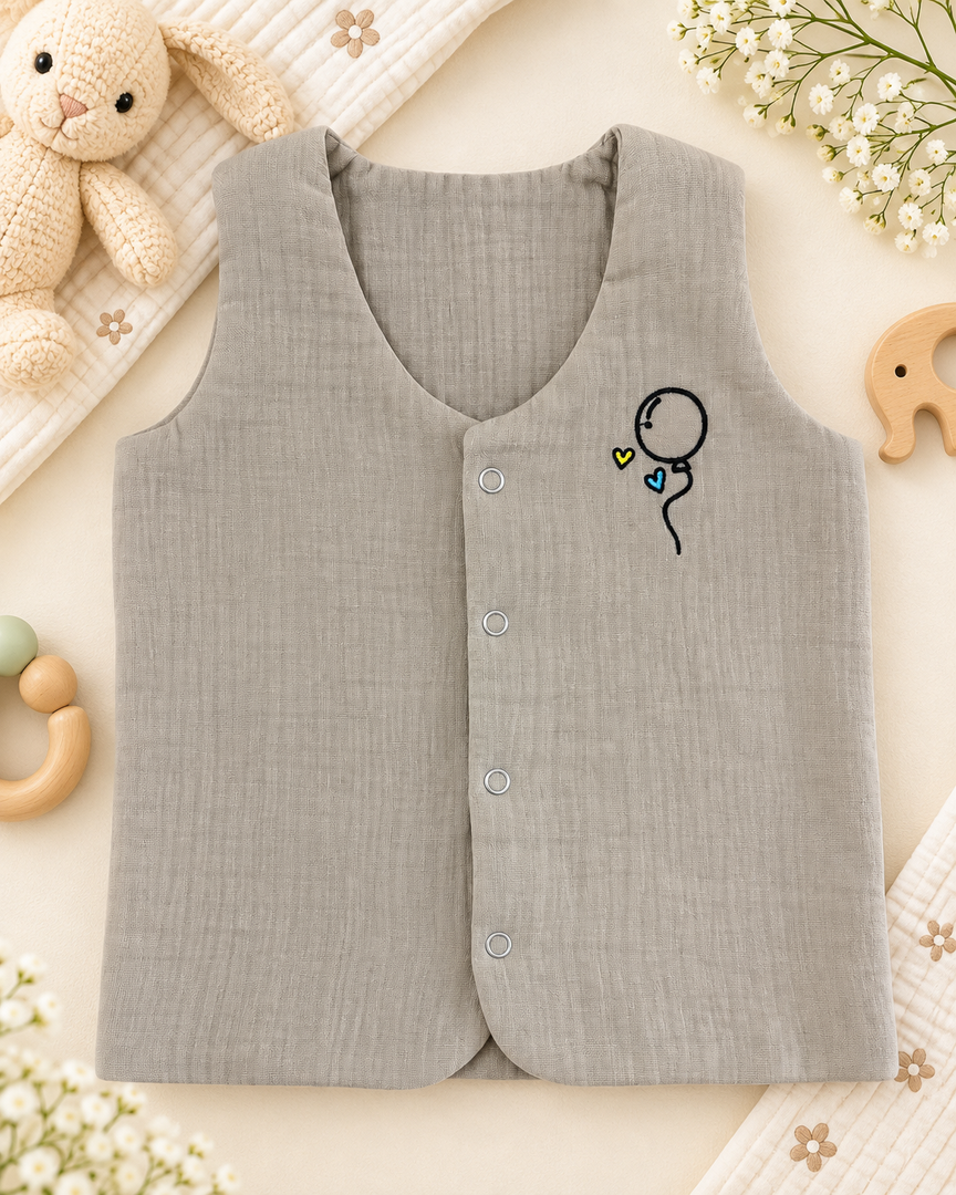 Muslin Cotton Jabla/Vest