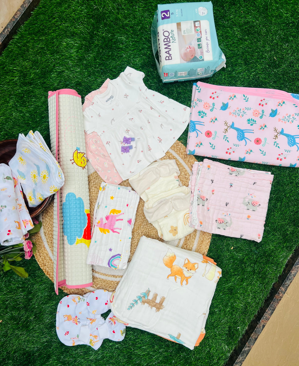 New Born Kit - Baby Girl – NARUVE