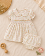 Load image into Gallery viewer, Baby Cotton Dress - Sunshine