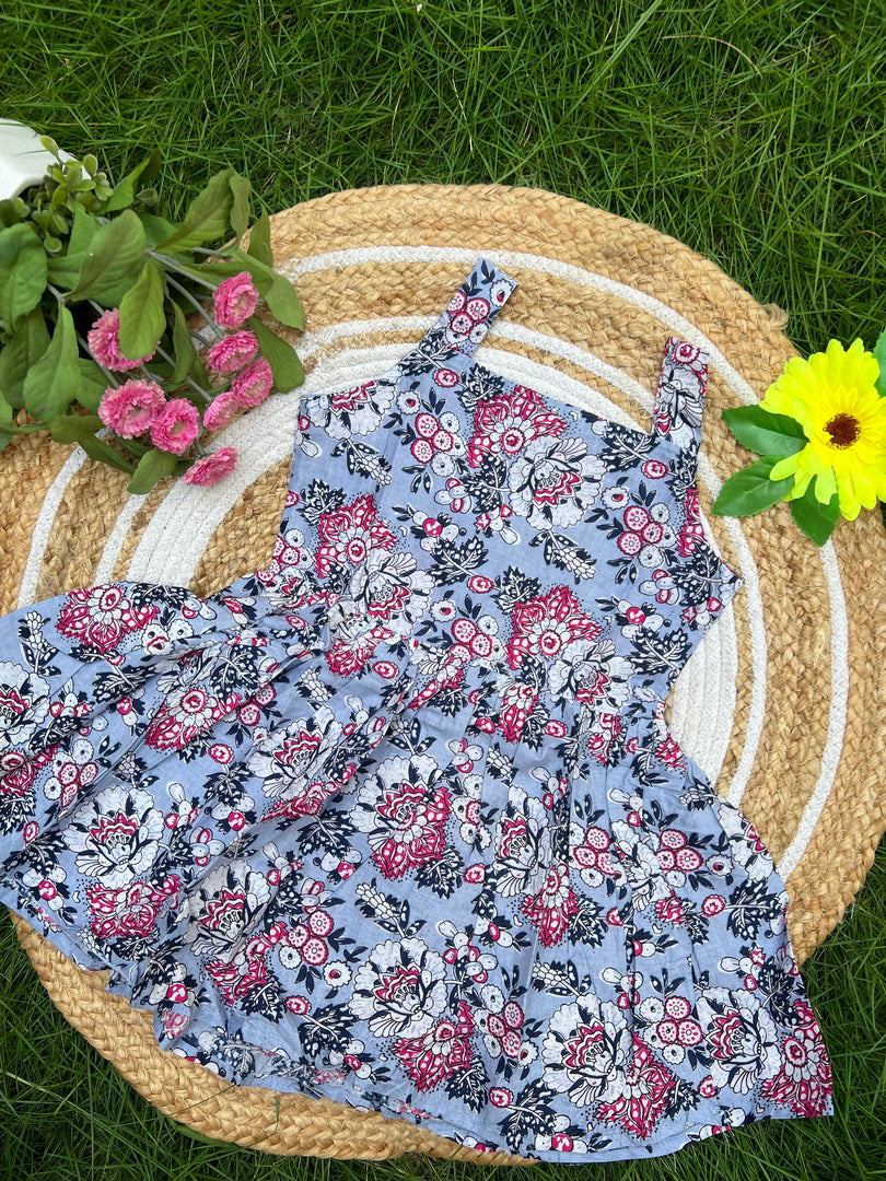 Cute Vibes - Cotton Frock 3 - 4 yrs
