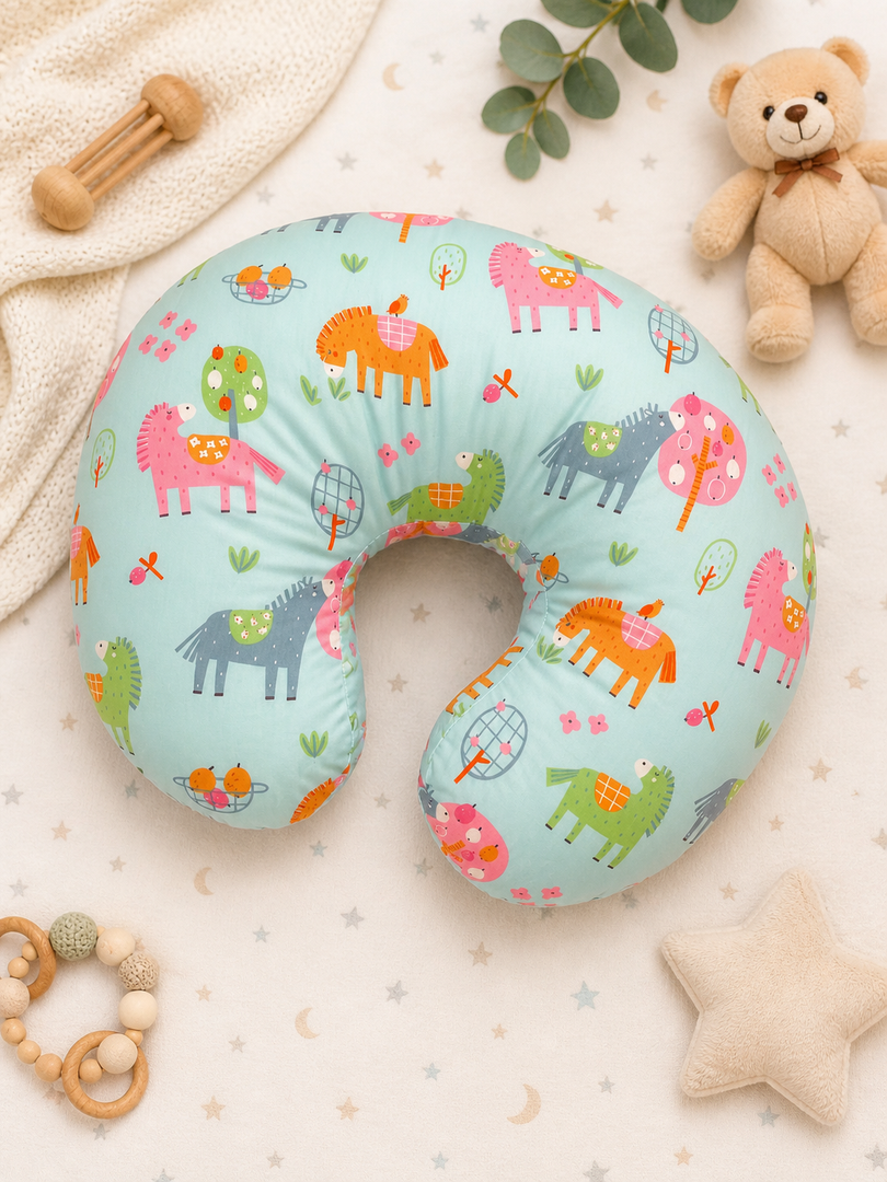 Cotton Feeding Pillow - Pony