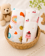 Load image into Gallery viewer, Muslin Baby Towels (Pack of 2)