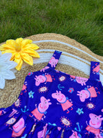 Load image into Gallery viewer, Animal Fantasy - Cotton Frock 2 -3 Yrs
