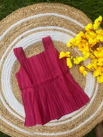 Load image into Gallery viewer, Festive Vibe - Cotton Frock 0 to 6m
