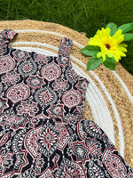 Load image into Gallery viewer, Black Rangoli - Cotton Frock 4 - 5 yrs
