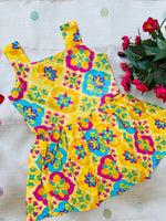 Load image into Gallery viewer, Rangoli - Cotton Frock  1 - 2 yrs
