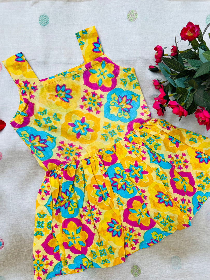 Rangoli - Cotton Frock  1 - 2 yrs