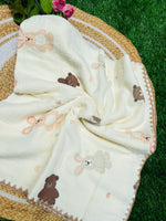 Load image into Gallery viewer, Teddy - Muslin Baby Blanket
