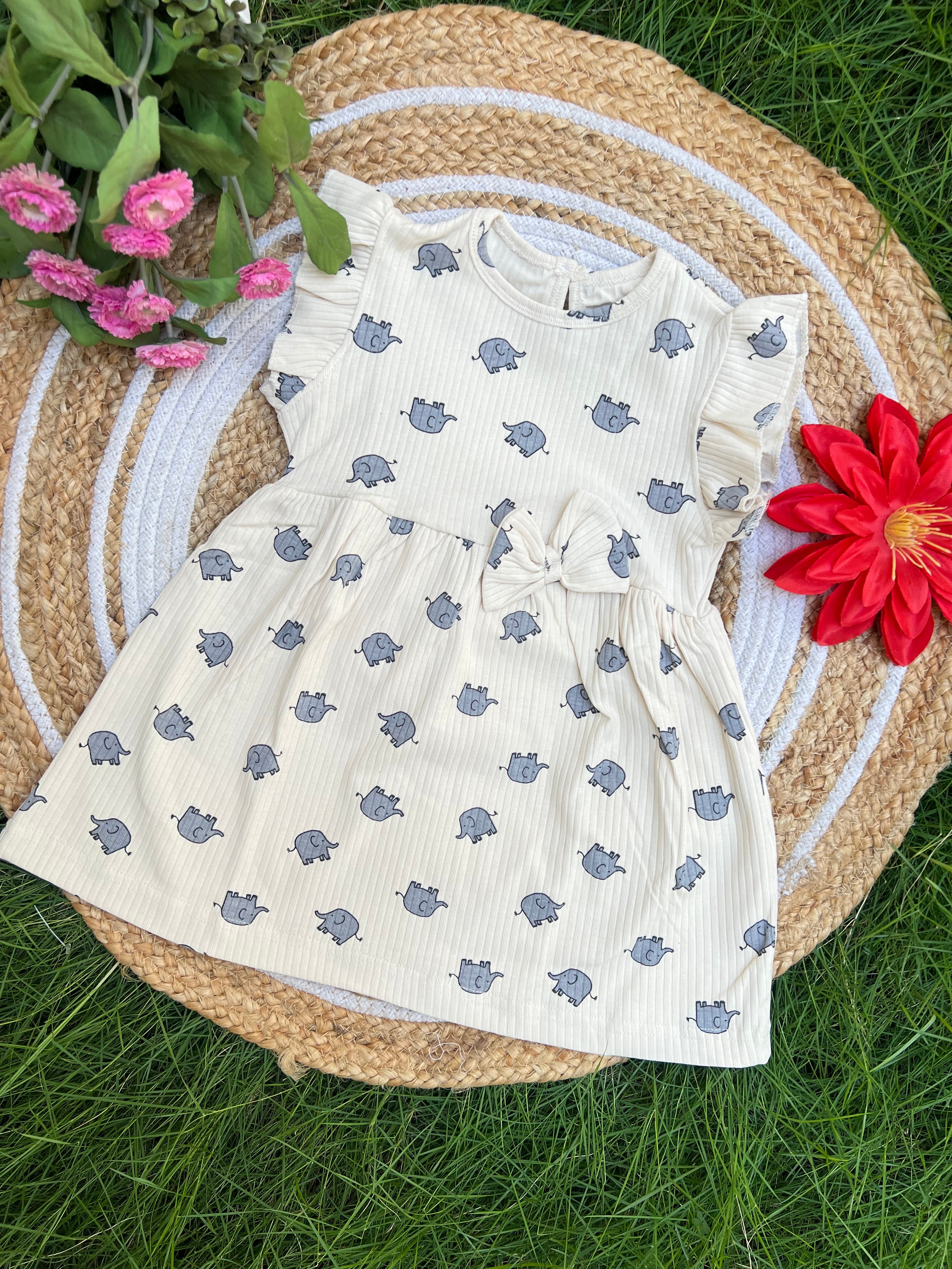 Animal Love - Frill Cotton Frocks