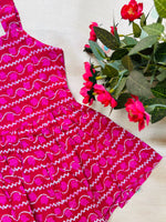 Load image into Gallery viewer, Pink Ocean - Cotton Frock 6m to 1 Yr
