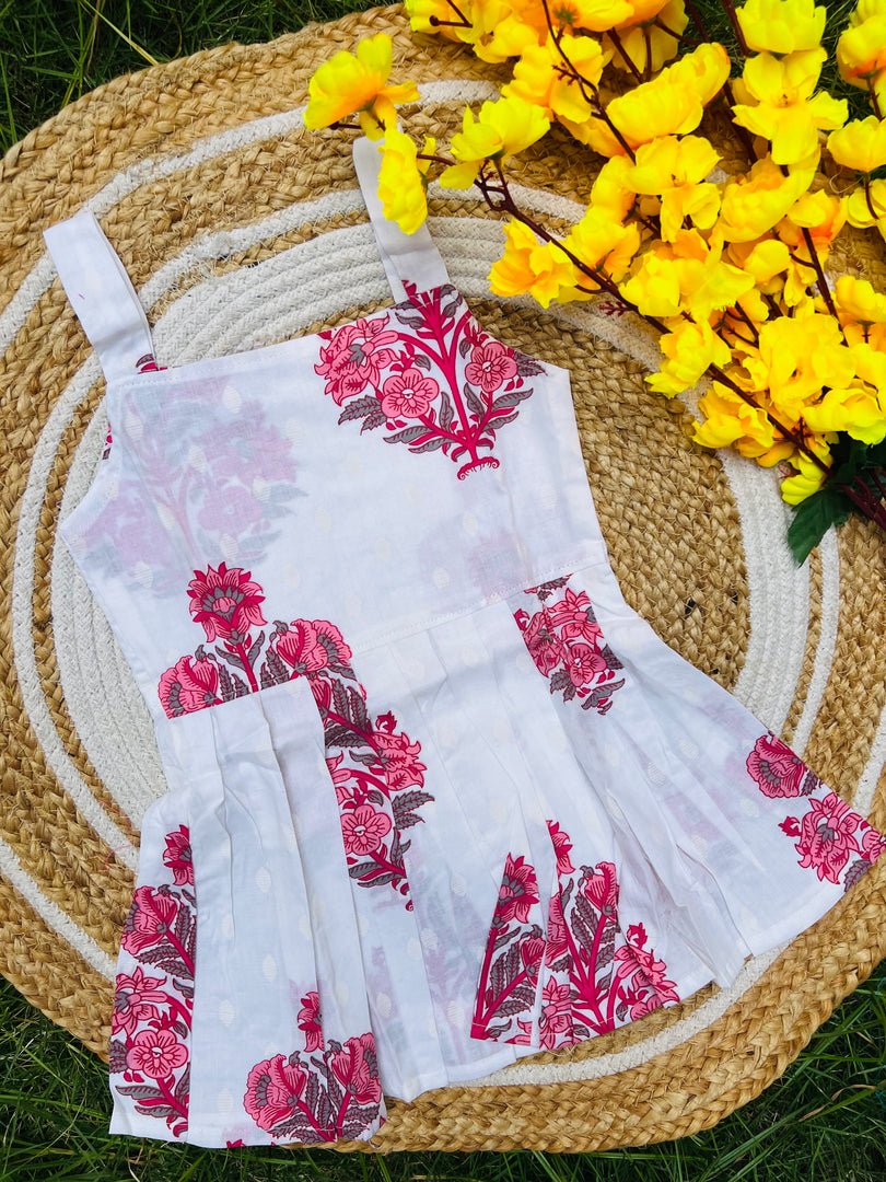 Berry Delight - Cotton Frock 3 - 4 yrs