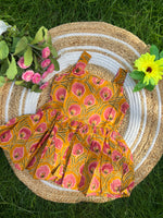 Load image into Gallery viewer, Mustard Charm - Cotton Frock 2 -3 Yrs
