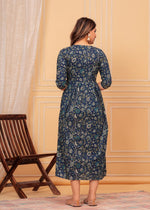Load image into Gallery viewer, Bluebell Serenity : Maternity Feeding Dress
