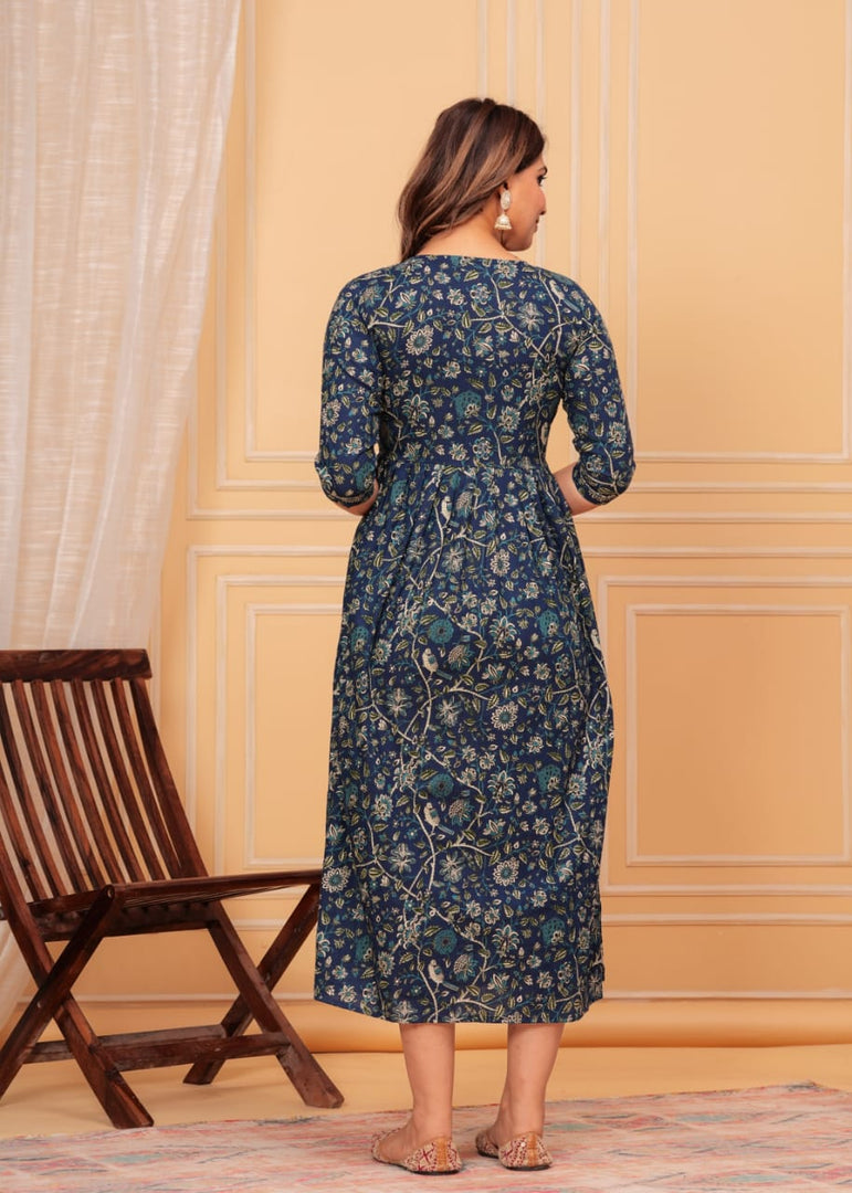 Bluebell Serenity : Maternity Feeding Dress