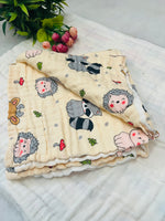 Load image into Gallery viewer, Nature Bloom - Muslin Baby Towel
