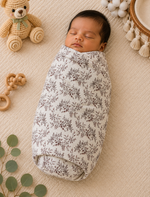 Load image into Gallery viewer, Crinkled Muslin Baby Swaddle