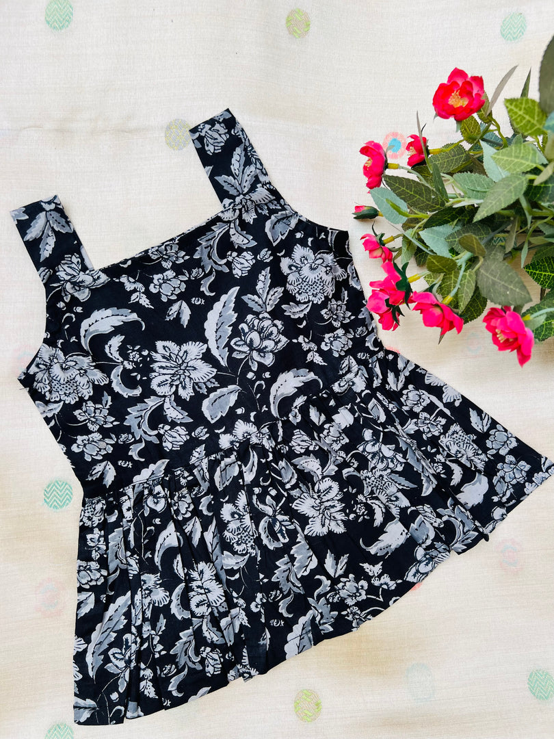 Black Beauty - Cotton Frock 0 to 6m