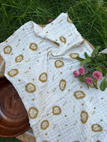 Load image into Gallery viewer, Little Lion - Muslin Baby Towel
