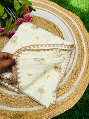 Forest Bloom - Muslin Baby Blanket