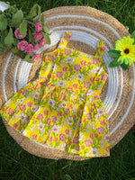 Load image into Gallery viewer, Lemon Petals - Cotton Frock 2 - 3 Yrs
