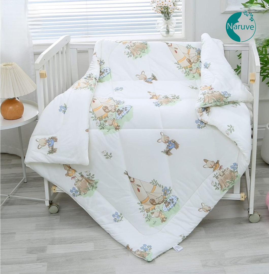 Bunny Hut - Baby Quilt