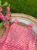 Load image into Gallery viewer, Rosy rose - Cotton Frock 1 - 2 yrs
