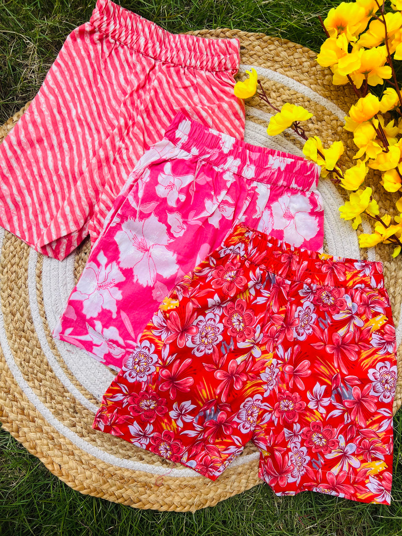Shorts 2 - 3yrs (pack of 3)