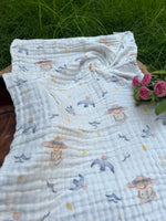 Load image into Gallery viewer, Little Rider - Muslin Baby Towel
