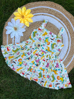 Load image into Gallery viewer, Animal Charm - Cotton Frock 2 - 3 Yrs
