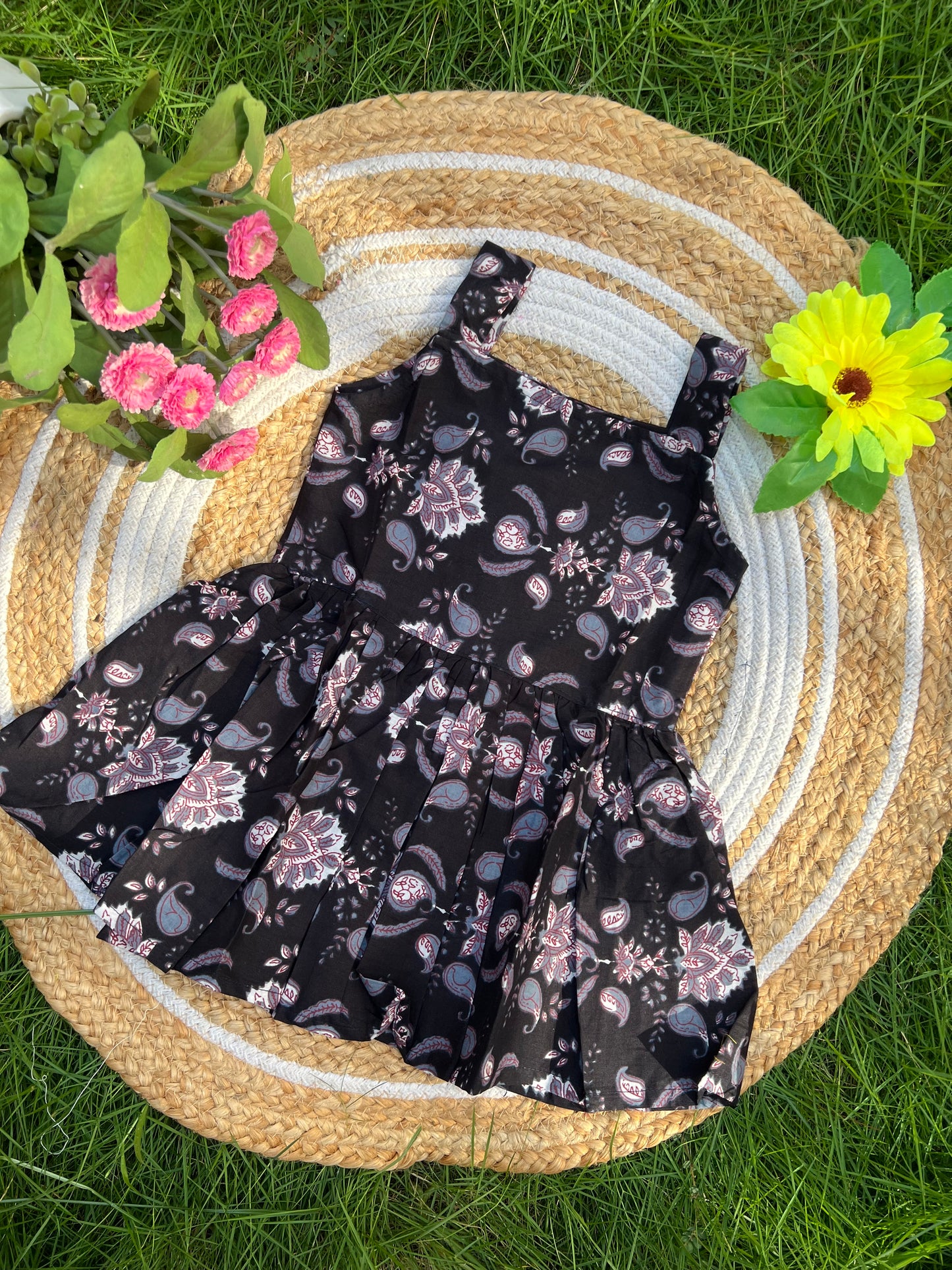 Dark Beauty - Cotton Frock 2 -3 Yrs
