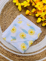 Load image into Gallery viewer, Sunshine - Muslin Baby Hood Towel
