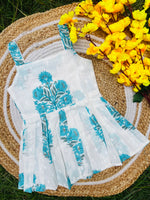 Load image into Gallery viewer, Ocean Delight - Cotton Frock 3 - 4 yrs
