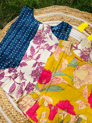 Frill tops Set 2 - 3yrs (pack of 3)